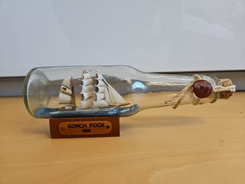 Vintage buddelschiff cm - ,