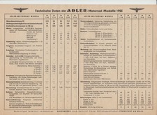 Adler Motorrad 1953