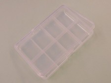 8 Fächer durchsichtig Angeln