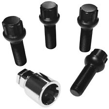 Original APT Felgenschlösser M14x1,5x35mm Kugelbund R14 Felgenschloss für VW