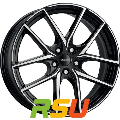 Dezent black polished - to, black/polished