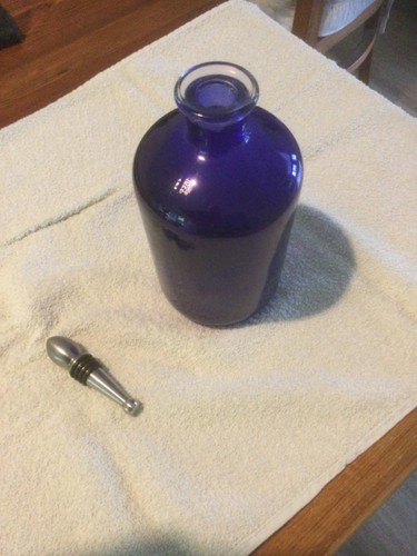 Apotheker flasche blau - apotheker,