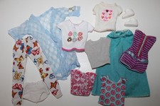 BARBIE KLEIDUNG -252- NEGLIGEE HOSE SLIP DESSOUS BOOTS SNEAKER BODY SHIRT ROCK