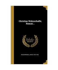 Christian Wahnschaffe, Roman