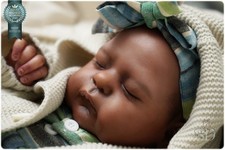 Studio-Puppe Mädchen Reborn Noa von Cassie Love, Ethic Baby 21'