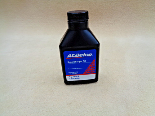Supercharger oil 12345982 - supercharger, gm