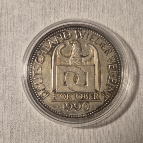 Medaille zur wiedervereinigung - medaille,