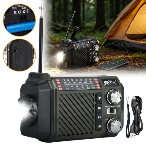 Notfallradio 12000mah solar - 12000mah,