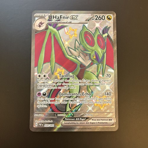 Pokémon karte uhafnir - karte, ex
