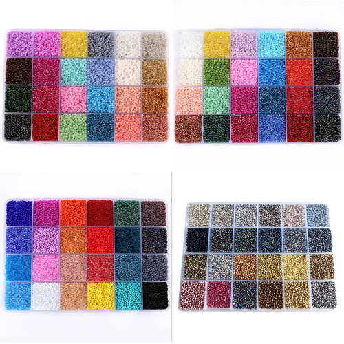 Farben glas stickerei - 24, mm