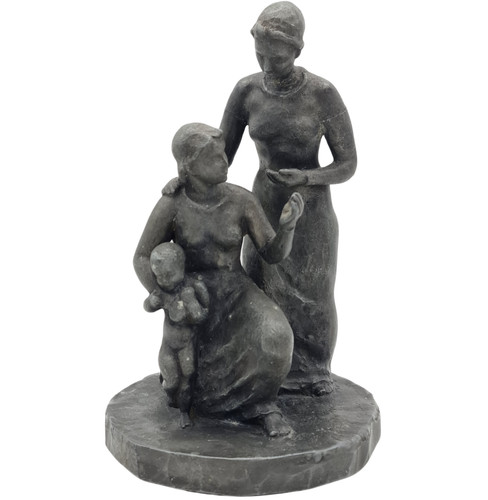 Alte statuette metallguss - alte,