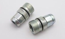 2x NOLD SKM11 Hydraulik Schraubkupplung Muffe BG3 IG Innengewinde BSP G 1/2"