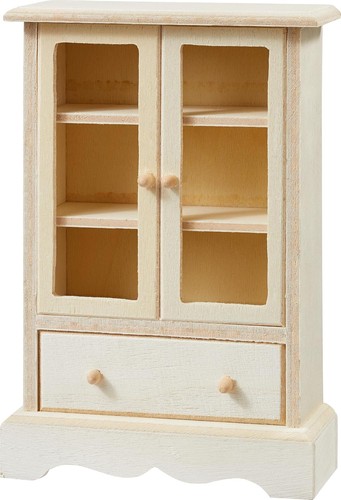 Miniatur vitrine shabby chic - miniatur-vitrine,