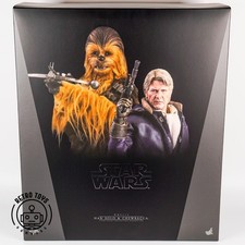 Han Solo Chewbacca MMS376 Hot Toys Star Wars 1/6 Collectible Figur OVP Sideshow