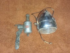 Fahrradbeleuchtung mit Tacho, Dynamo, Firma Radsonne Offenbach, 50er