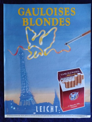 Gauloises blondes zigaretten - gauloises,