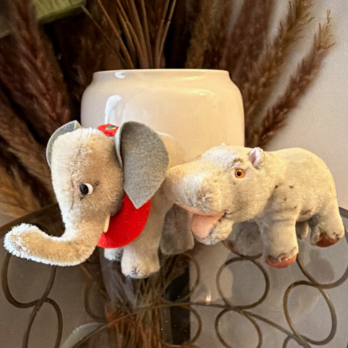 Vintage steiff set - steiff, elefant