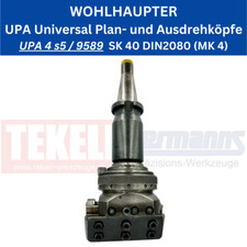 WOHLHAUPTER UPA 4 s5 / 9589 UPA Universal Plan- & Ausdrehkopf MK 4 (SK 40)