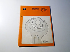 Stihl Reparaturanleitung Kettensäge MS 015, 015L Typ1116