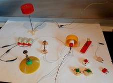 DDR Puppenstube Lampen Vintage OSTALGIE PUR Bastler