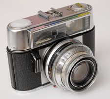 Voigtländer Vitomatic IIIb Messsucherkamera mit Ultron 2/50mm ++ ratscht durch!