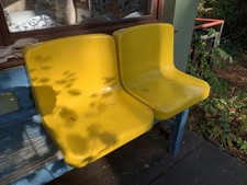 original Sitzschale Sitz Stadionsitz Friedrich Ludwig Jahn Stadion Sportpark BFC