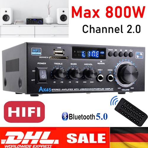 800w hifi verstärker - hifi, digital