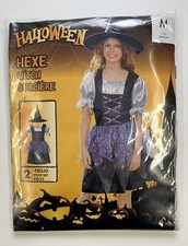 Kinder Kostüm HEXE 128-140