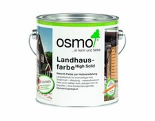 Osmo Landhausfarbe 2,5L diverse Farben hochdeckende Holzfarbe Außen biozidfrei