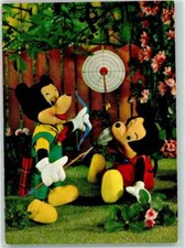 39271298 - Micky Maus und Minnie Zielscheibe Pfeile Meisterschuetze 1 Walt