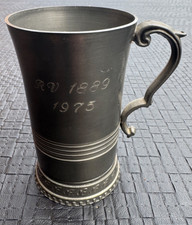 Rein Zinn Weinkrug mit Henkel