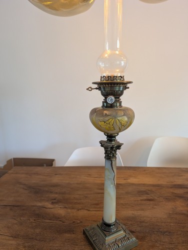 Antike petroleumlampe 1900 - antike, um