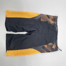 Speedo Herren Eco Endurance+ Splice II Badehose, Schwarz/Papaya Punch/USA Anthra