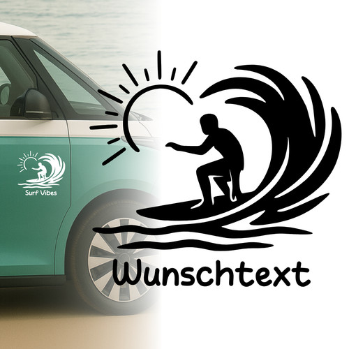 Auto aufkleber surfer - aufkleber,