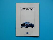 Prospekt / Katalog / Broschüre - Ford Scorpio - CL, GL, Ghia und 4x4 - 03/87