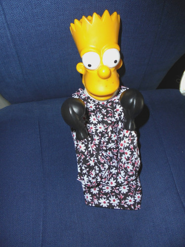 Große bart simpson figur - große,