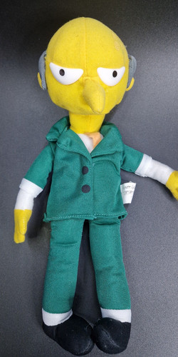 Simpsons kuscheltier burns - mr.,