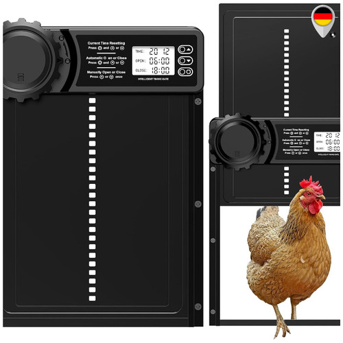 Automatische hühnerklappe mit - hühnerklappe,
