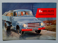 Opel blitz prospekt - opel,