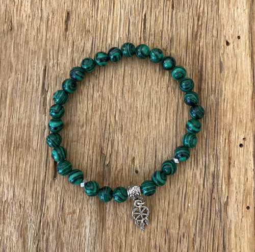 Armband malachit mit - armband,