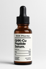 GHK-Cu Peptide Serum - 1 % | 10 bis 100 ml Braunglas Tropfer. HA Matrix UK Made!