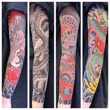 4 Pcs Temporary Tattoo Sleeves