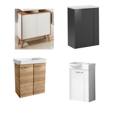 Fackelmann Badmöbel Gäste WC