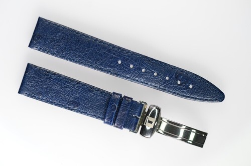 Tissot lederband strauß - lederband, blau