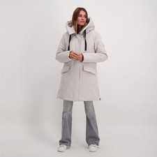 Damen Winterjacke M Weiß Cars