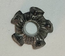 Vitrinenstück/Original blei Spinnwirtel*Mittelalter*aus Sammlung*Dach-Bodenfund