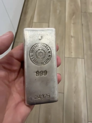 Lingote plata pura 999 sempsa - 999,