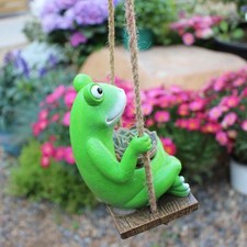 Schaukelfrosch-Blumentopf zum Aufhängen, Schaukelfrosch-Blumentopf für Büro,