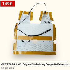 VW T5 T6 T6.1 NEU Original Sitzheizung Doppelsitzbank 7LA 963 555 B
