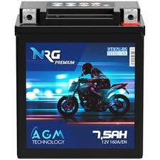 NRG AGM Motorradbatterie